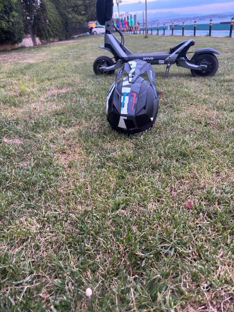!!! ACİL SATILIK FULL FACE ORZ MARKA KASK!!! - 4