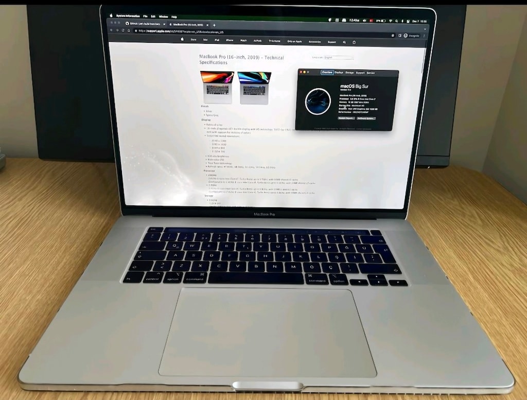 MacBook Pro 16'' Touchbar MVVL2TU/A - 2