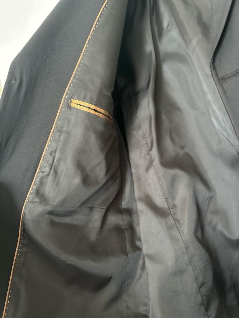 CASHMERE BLAZER TEK CEKET SİYAH - 3
