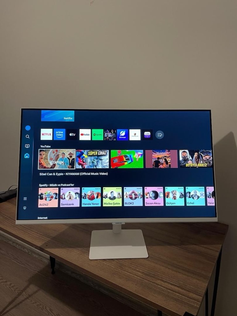 Samsung m5 smart monitor 32 ınch kumandalı - 10