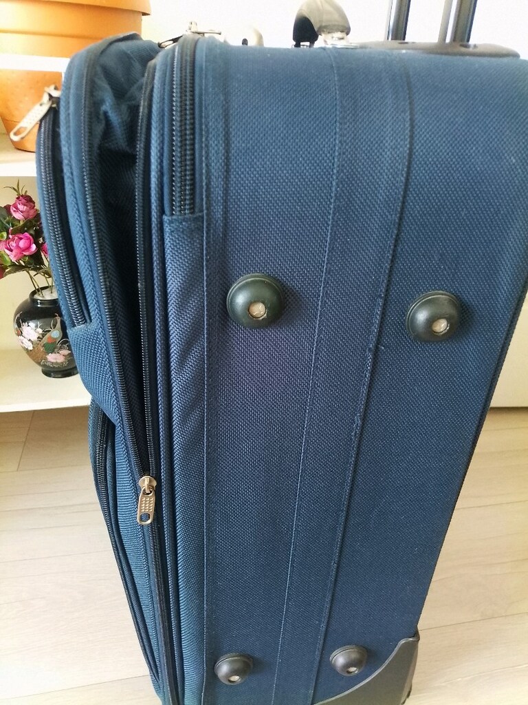 KASINDA Büyük boy şifreli kumaş valiz - 13