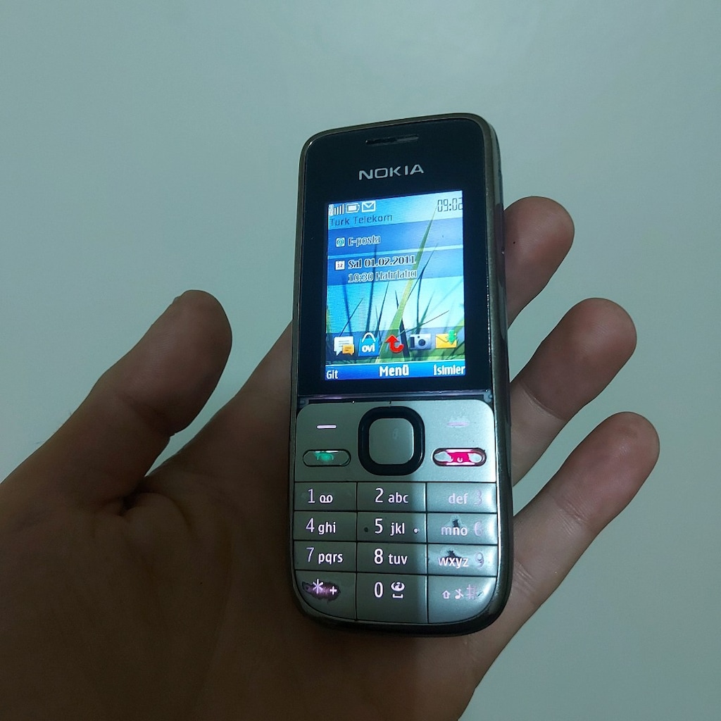 Nokia C2 Tuşlu Asker Telrfonu Sorunsuz - 6