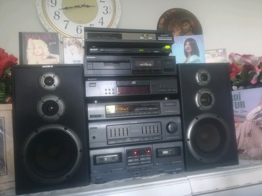 SONY MÜZİK SETİ FULL USBLİ DVDLİ CDLİ FMLİ EKOLAYZERLİ KASETÇALARLİ - 2