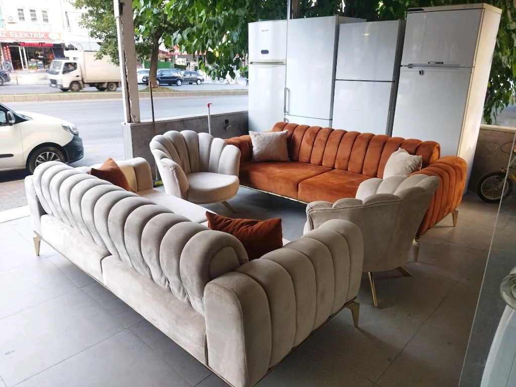 yarma modeli papatya Chester oturma Grubu adrese teslim - 3