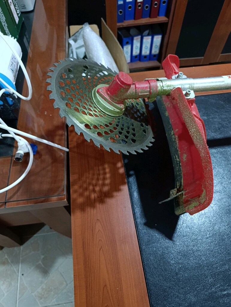 satılık motorlu tırpan. benzinli. - 7
