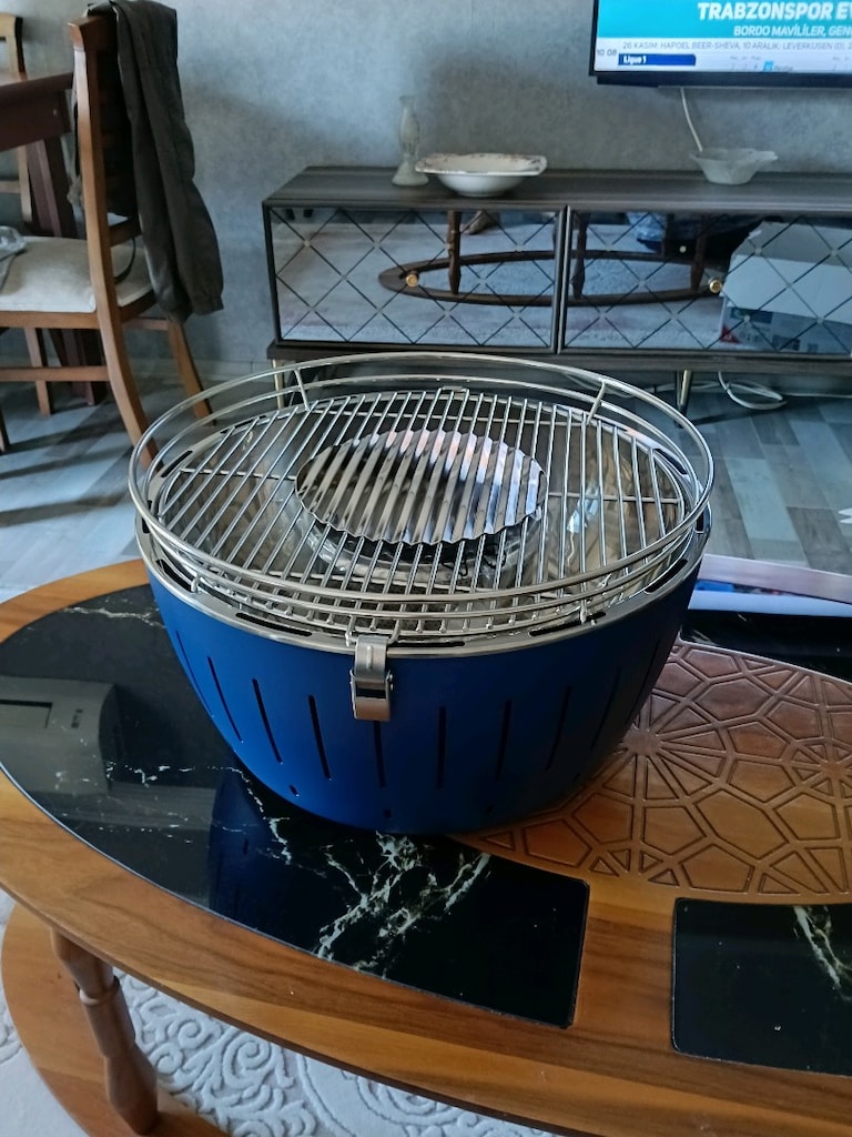 DUMANSIZ sıfır XL lotus grill Mangal - 13