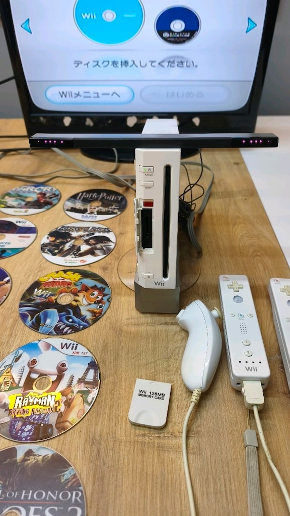 Nintendo Wii Seti 2 Kumanda Nunchuk 128MB Memory Card - 17
