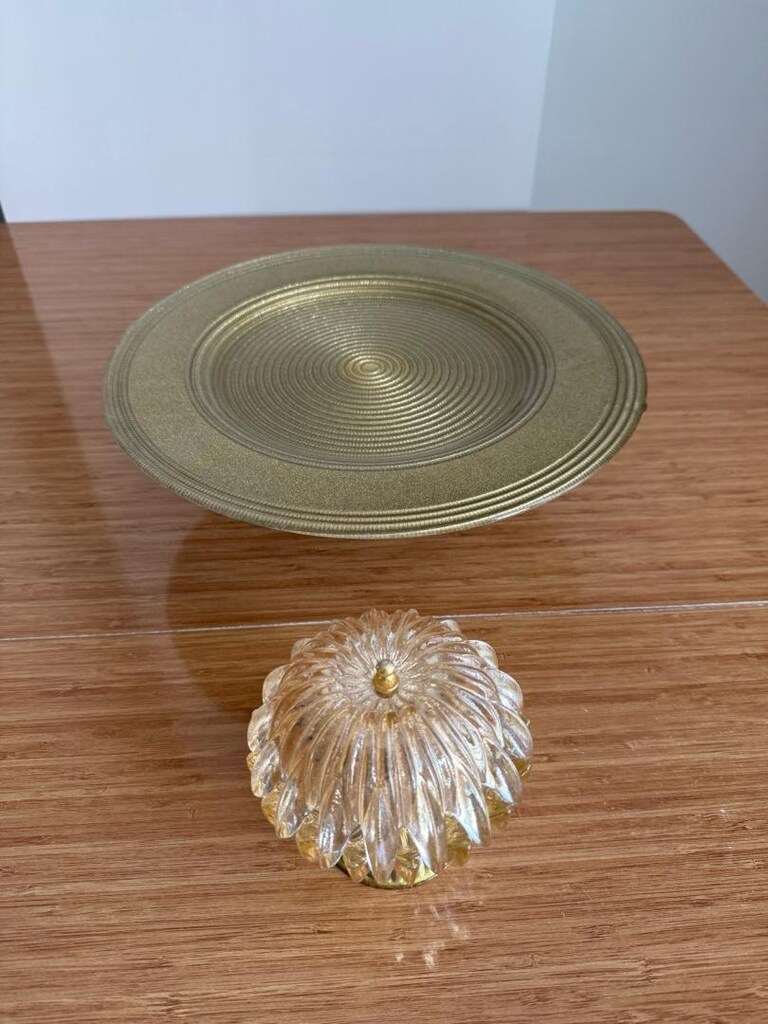 sunum tabağı ,pasta tabağı,ayaklı sunumluk, şekerlik - 6