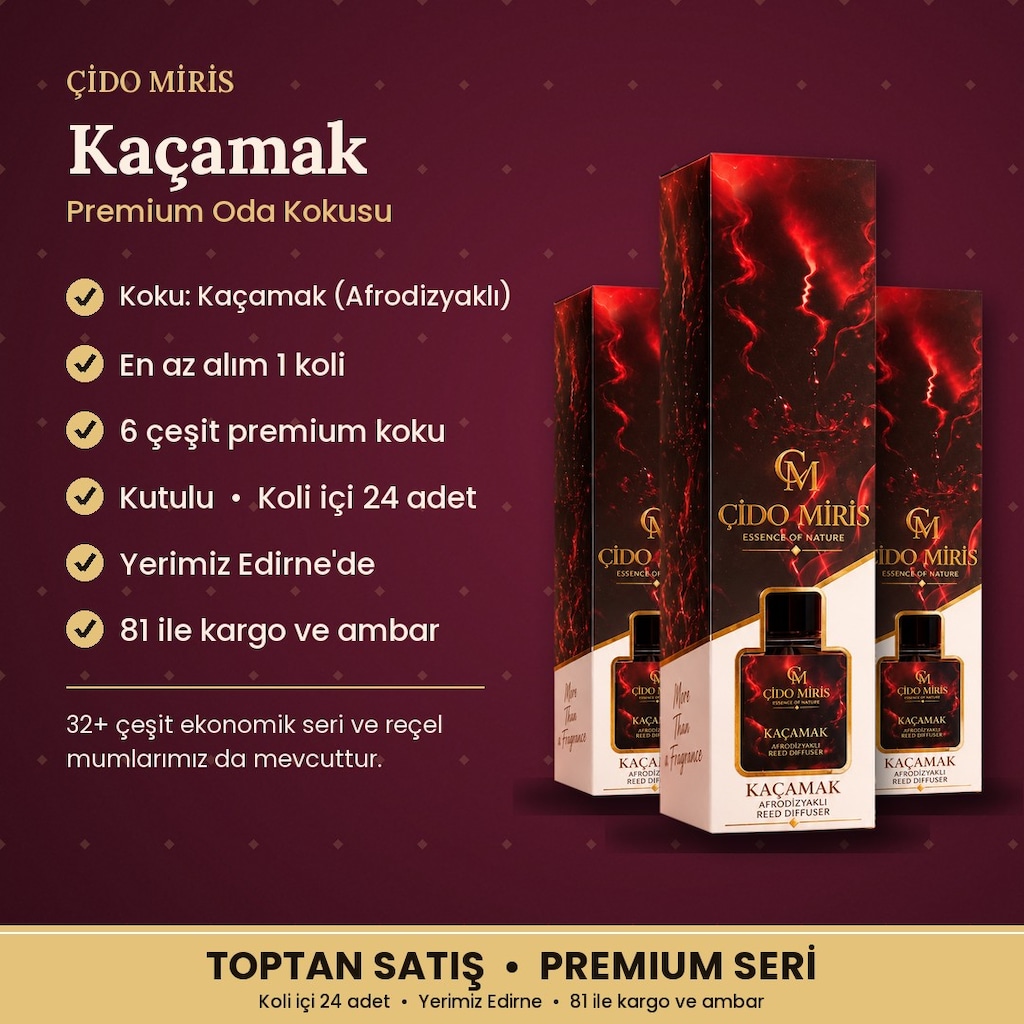 ÇİDO MİRİS KAÇAMAK PREMIUM ODA KOKUSU ORİJİNAL - 2