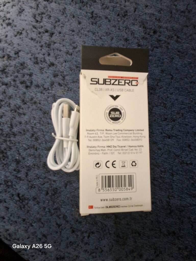 SUBZERO MARKA İPONE TELEFON İÇİN JARJ KABLOSU - 4