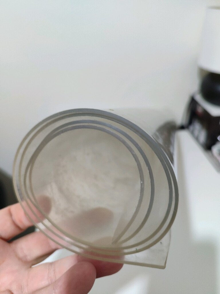 şeffaf masa plastik örtüsü - 7