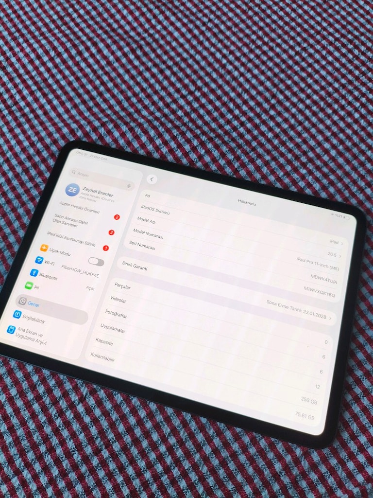 iPad pro m5 11 inç