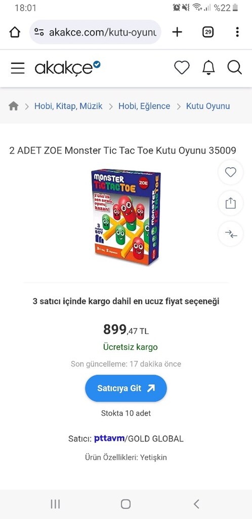 zoe monster TicTacToe - 3