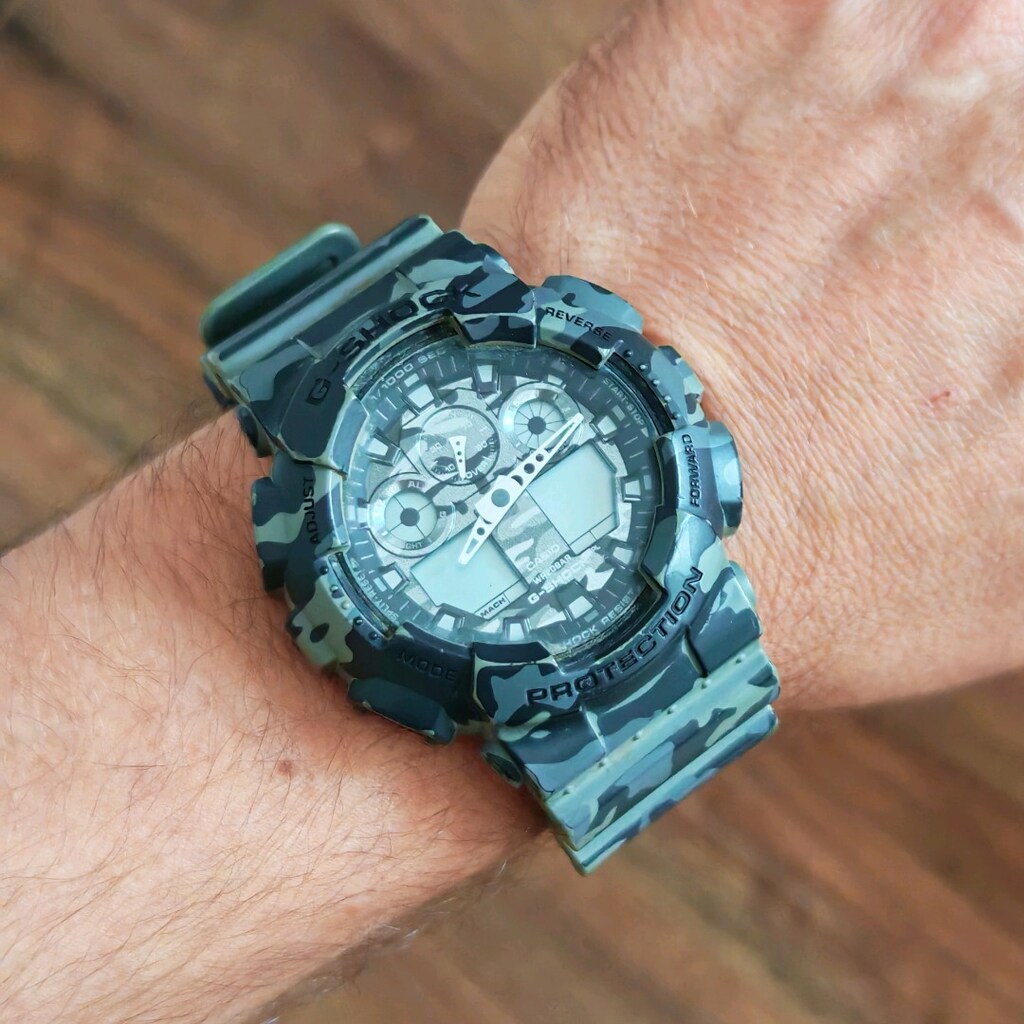 Casio G-Shock GA-100CM-8ADR Erkek Kol Saati - 4