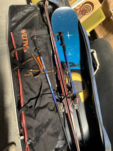Salomon Kayak Takımı + Snowboard Seti