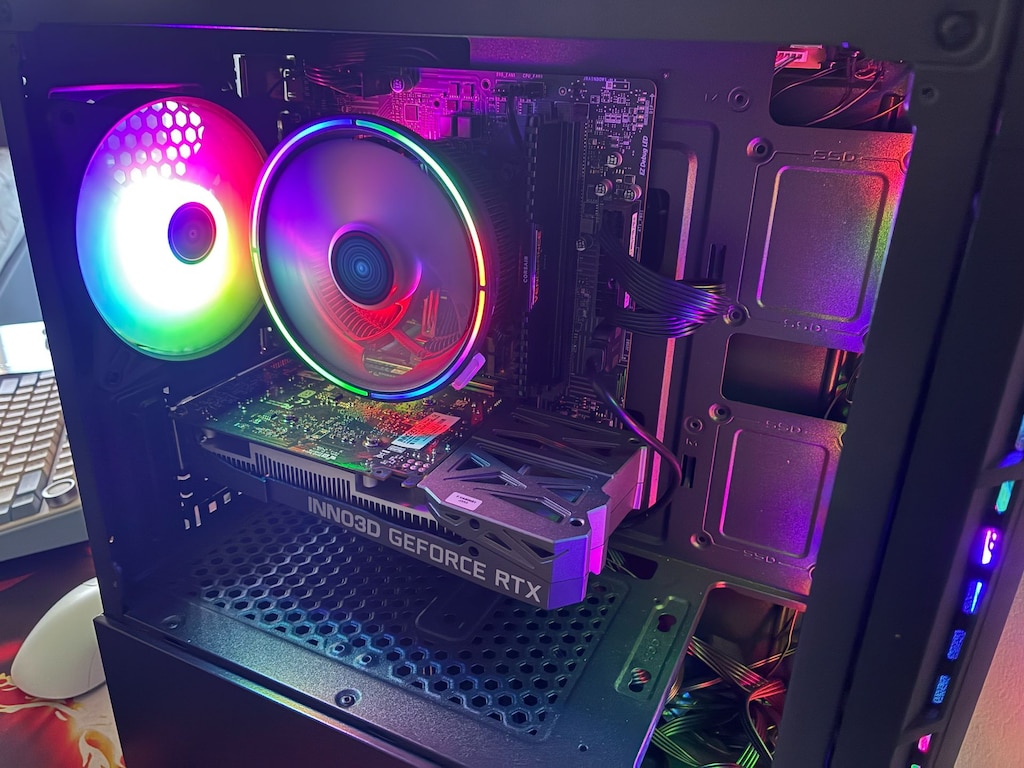 YÜKSEK PERFORMANSLI OYUNCU PC / RTX 3050 / i5-10400F / 16 GB RAM - 6