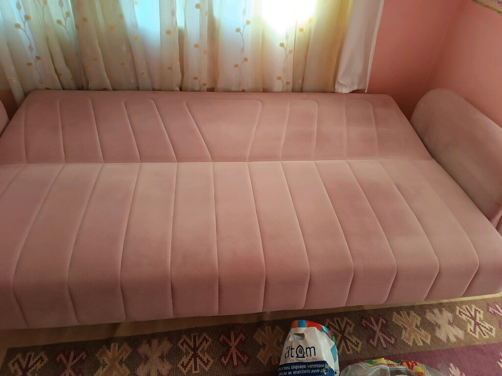 KANEPE.SAGLAM PEMBE RENKLİ TEMİZ - 5