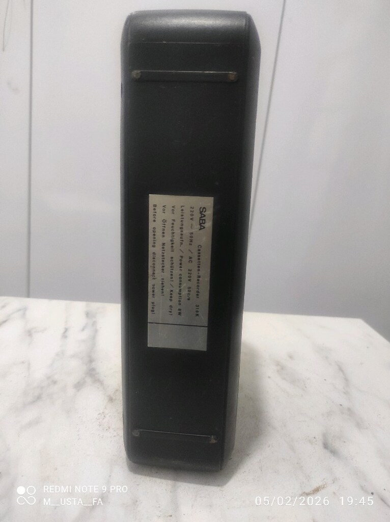 Saba kaset çalar - 5