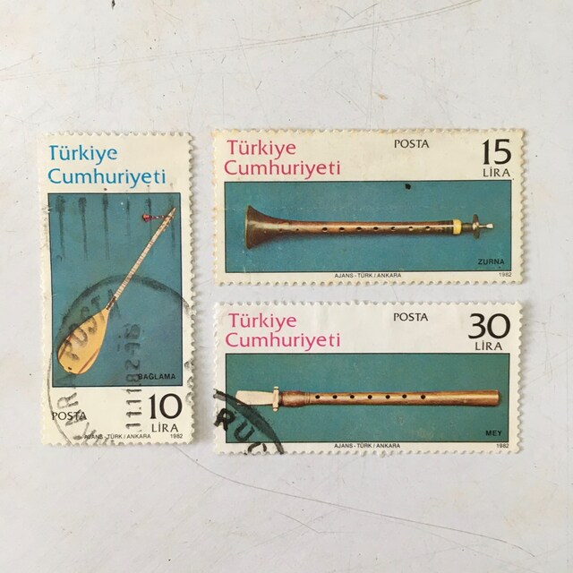 Türk Müzik Aletleri 1982 / Bağlama - Zurna - Mey