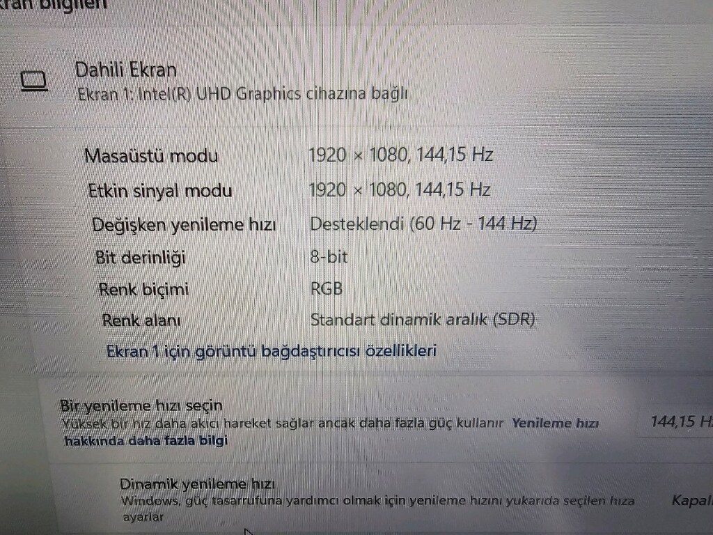 ACER NİTRO TERTEMİZ OYUNCU BİLGİSAYARI - 8