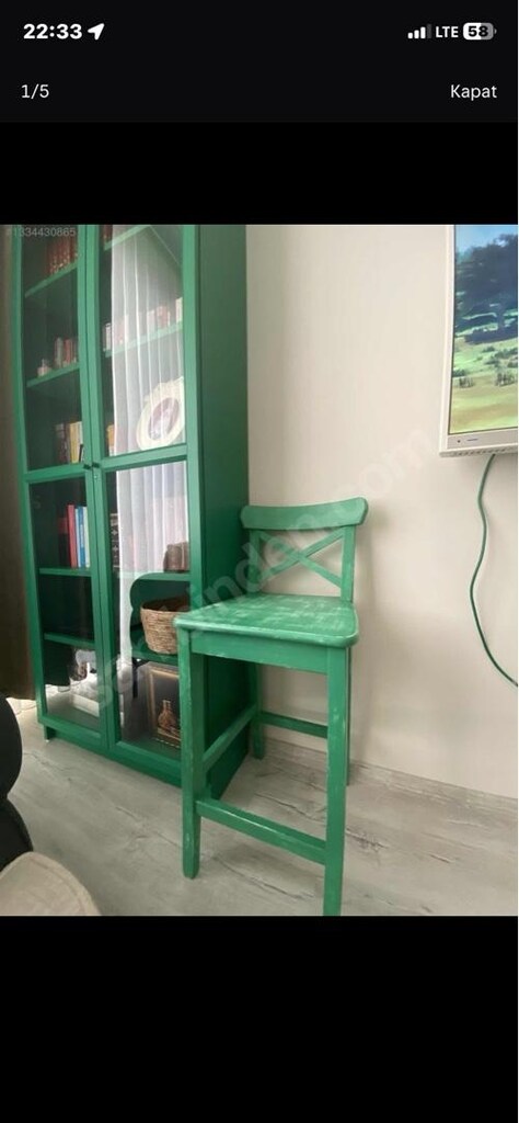 İkea bar sandalyesi(2adet) - 2