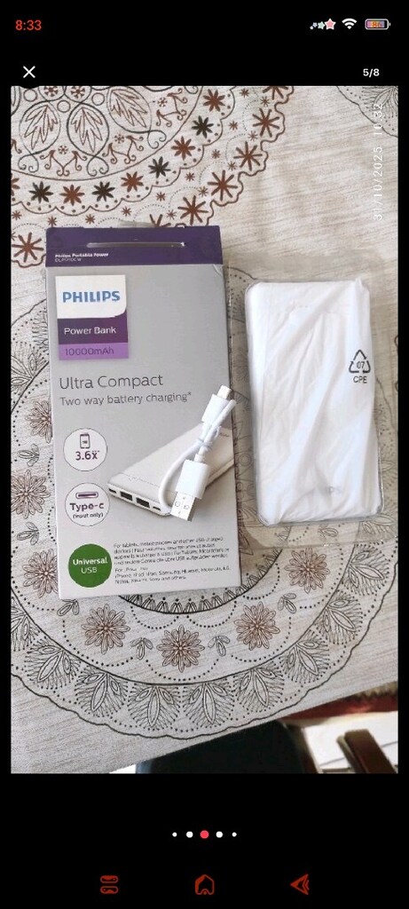 philips powerbank mi turbo sarj - 12