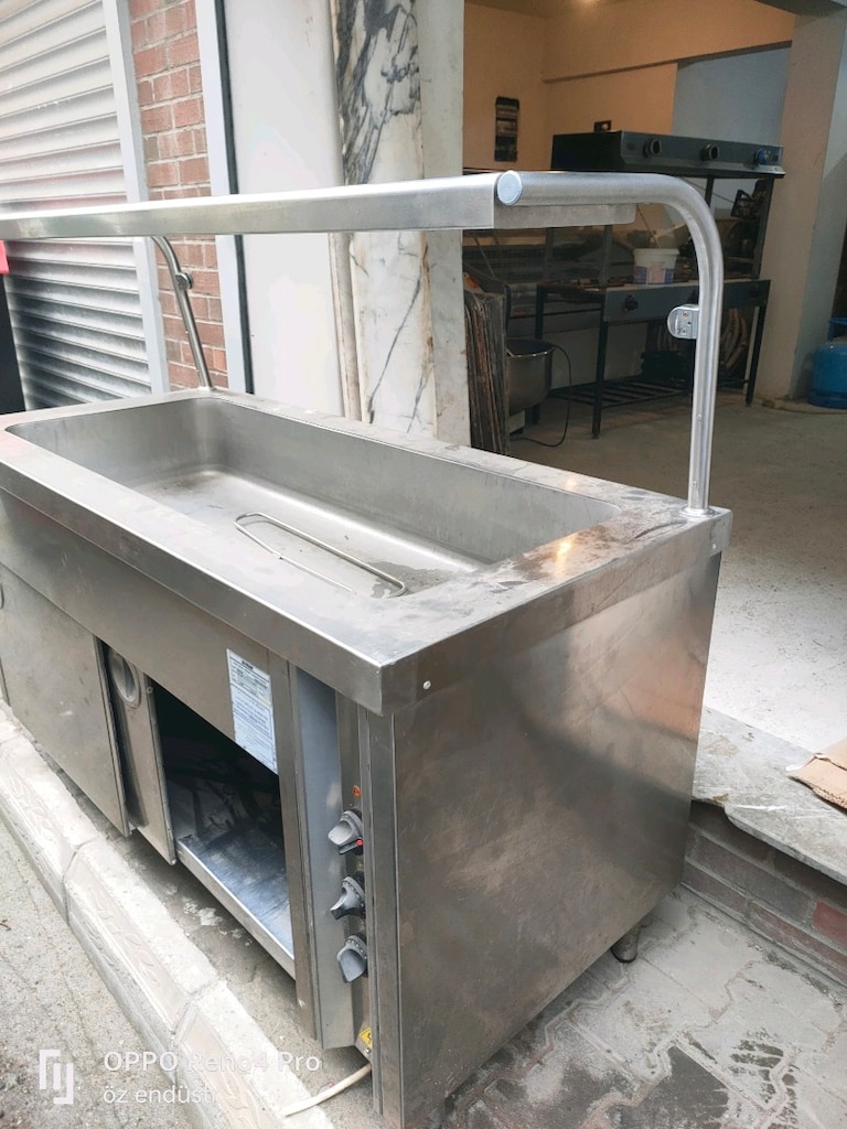 elektrikli sulu yemek benmari tezgahı - 4