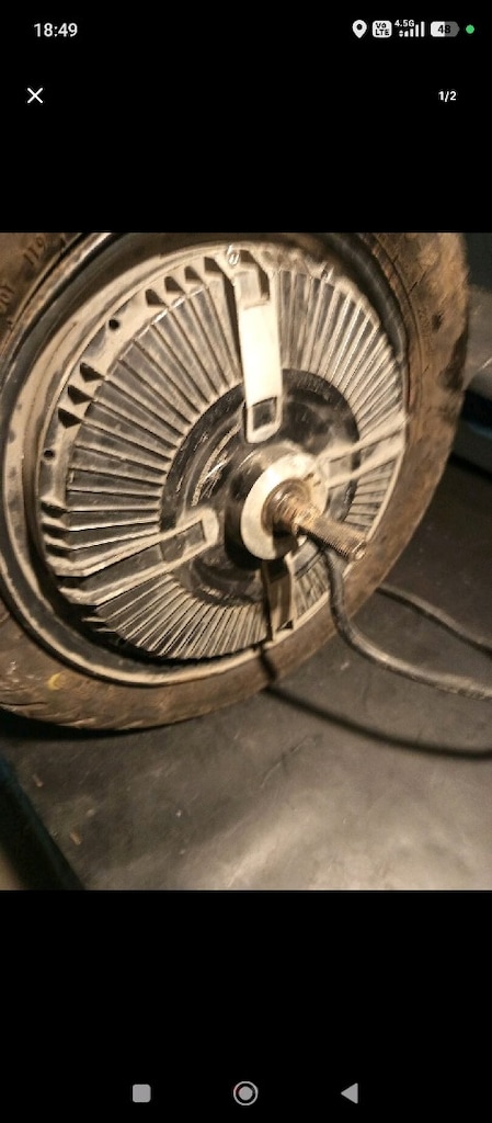 elektrikli motor arka jant motor sargı set - 2