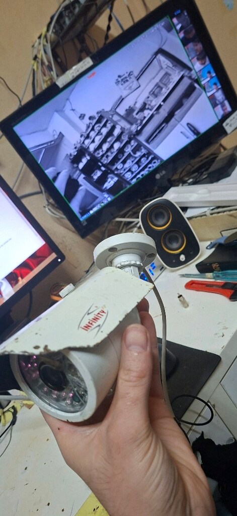 Kamera analog modeli ledli gecegoruslu 2.eldır notu oku - 2