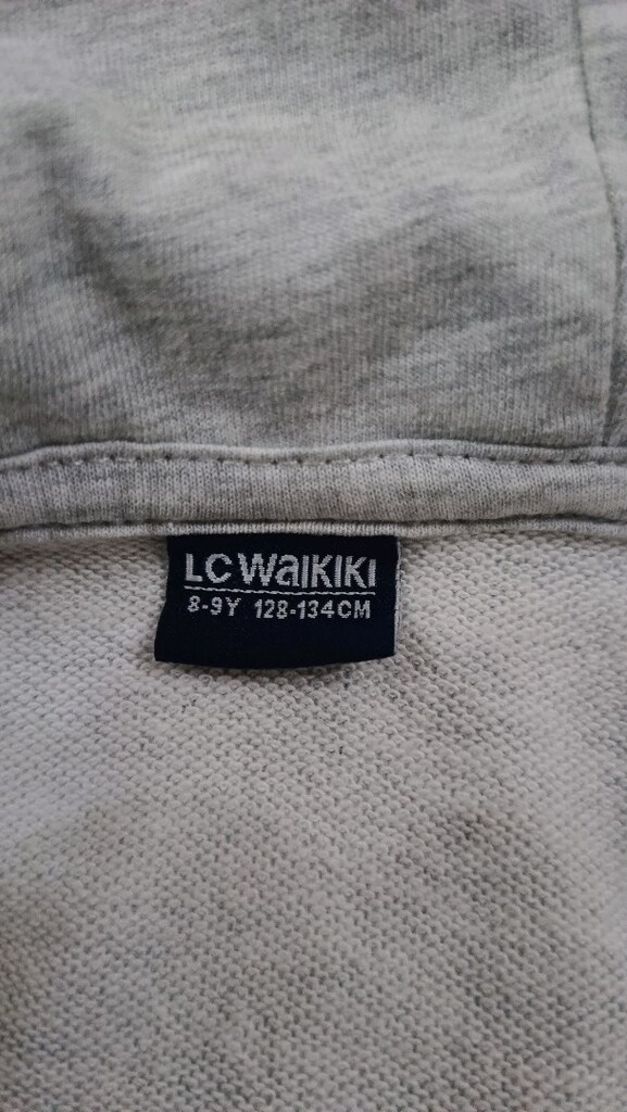 LC WAIKIKI Gri Kapüşonlu Unisex Uzun Kollu Fermuarlı Penye Sweatshirt - 6
