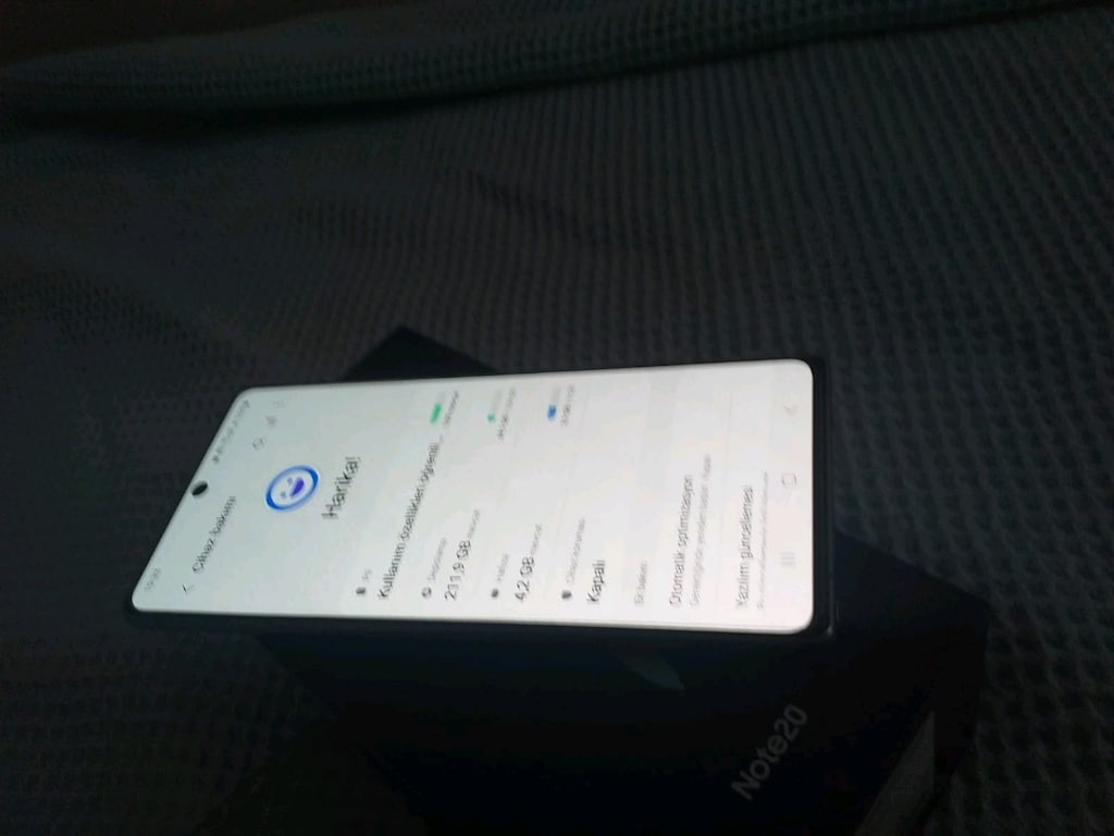 SIFIRDAN FARKSIZ YURTİÇİ 256GB 8RAM ORJİNAL SAMSUNG NOTE 20 - 4