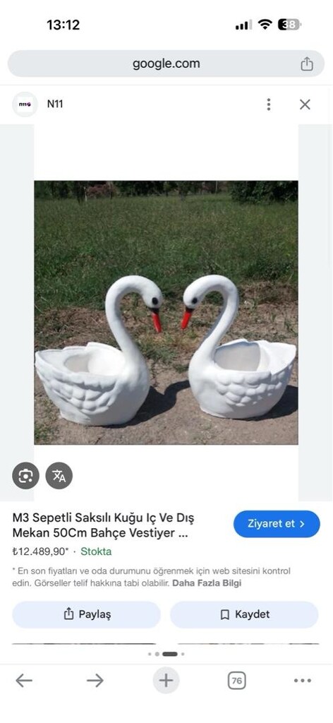KUĞU SAKSI DEKOR - 2