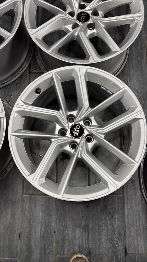 18 İNÇ 5*112 ORJİNAL AUDİ JANT TAKIM SET SIFIR AYARINDA - 4