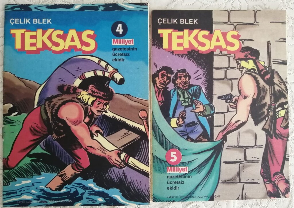 TEKSAS TOMMİKS ÇİZGİ ROMAN - 5