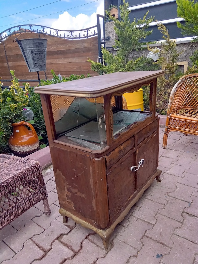 ANTİKA DOLAP 90X80X40 ölçülerinde - 2