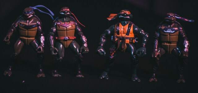 4 Adet TMNT