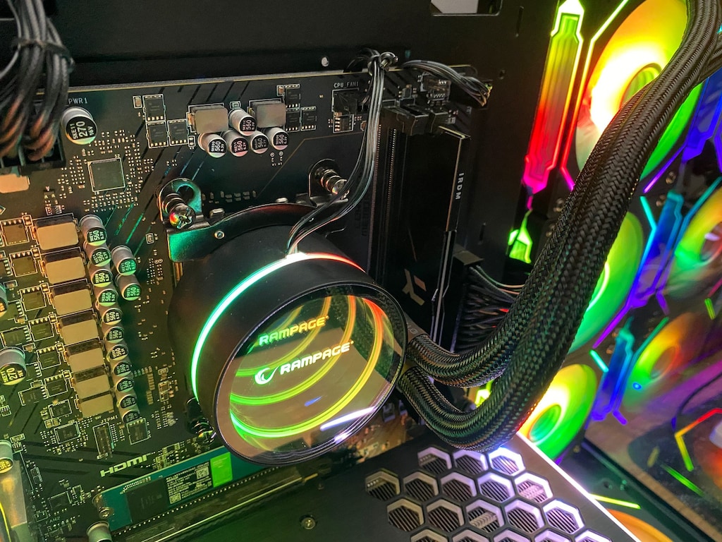 PREMİUM AKVARYUM KASA | Gamepower Warcry | R5 7500F + RTX 3060Tİ - 6