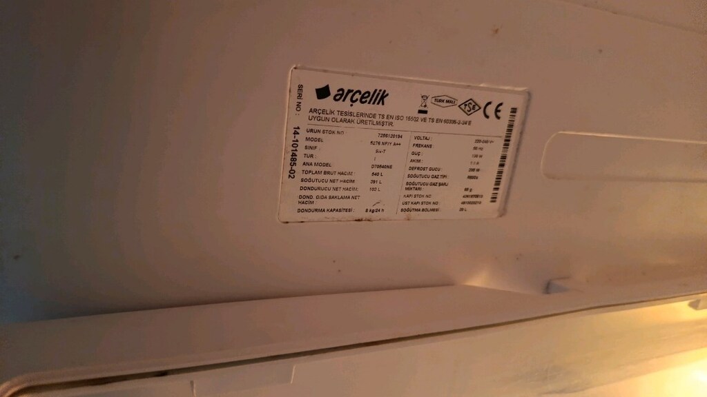 Arçelik nofors buzdolap - 4