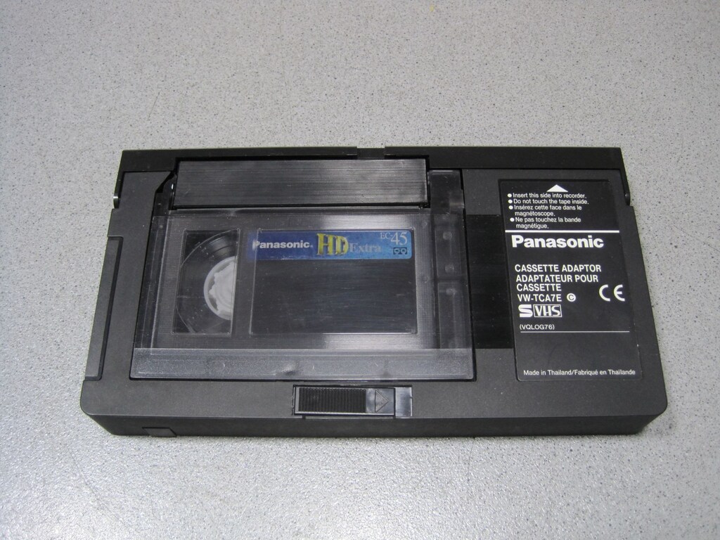 PANASONIC VW-TCA7E VHS-C KASET ADAPTÖR - 4