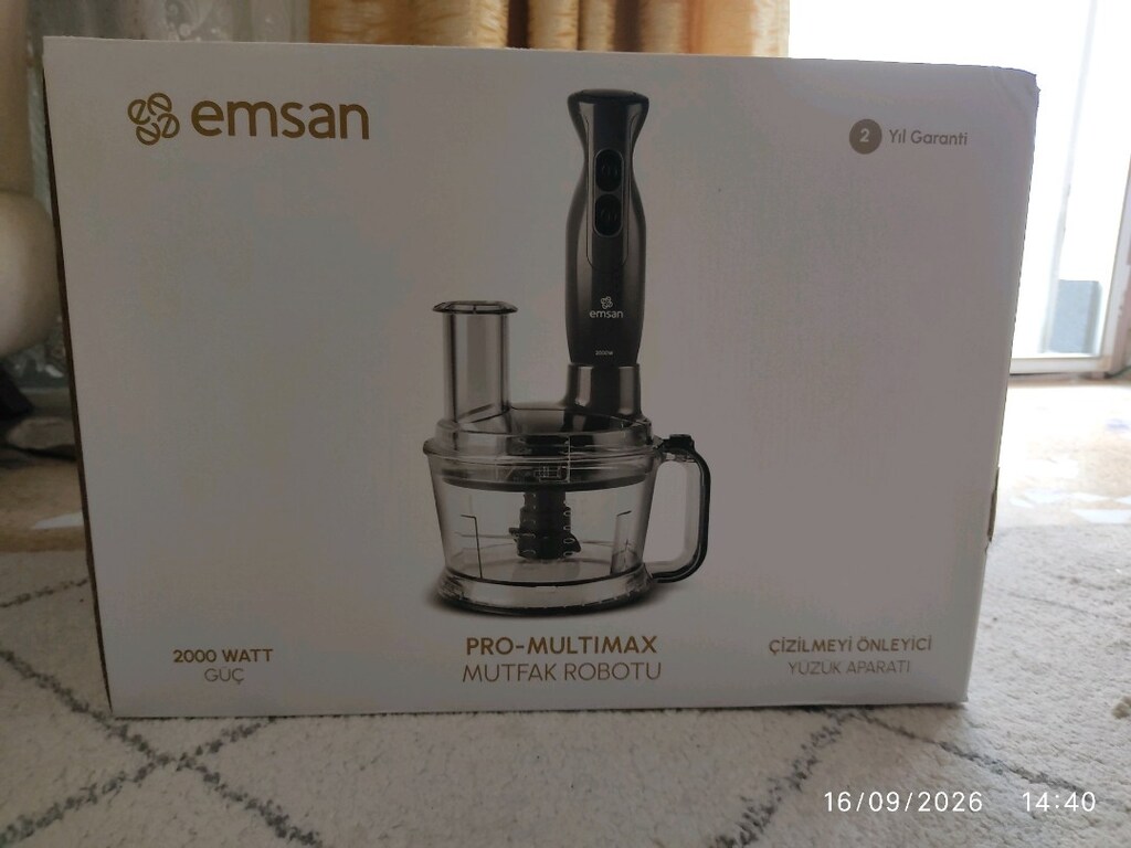 Emsan 2000wat mutfak robotu - 2