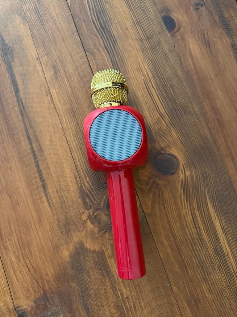 led ışıklı hoparlör ışıklı mikrofon - 3