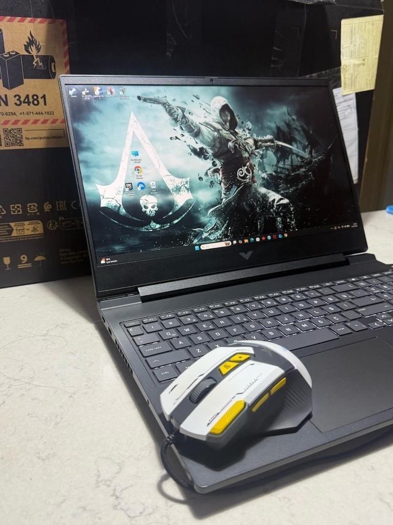 HP VİCTUS RTX4050 RYZEN İŞLEMCİ TEMİZ KUTULU CİHAZ TELEFON TAKASI OLUR - 2