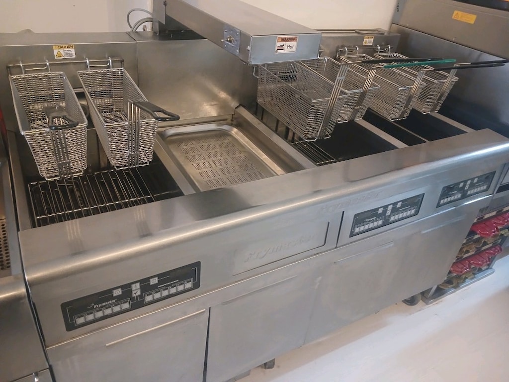 frymaster fritöz 6 sepetli elektrikli çıtır tavuk patates endüstriyel - 4