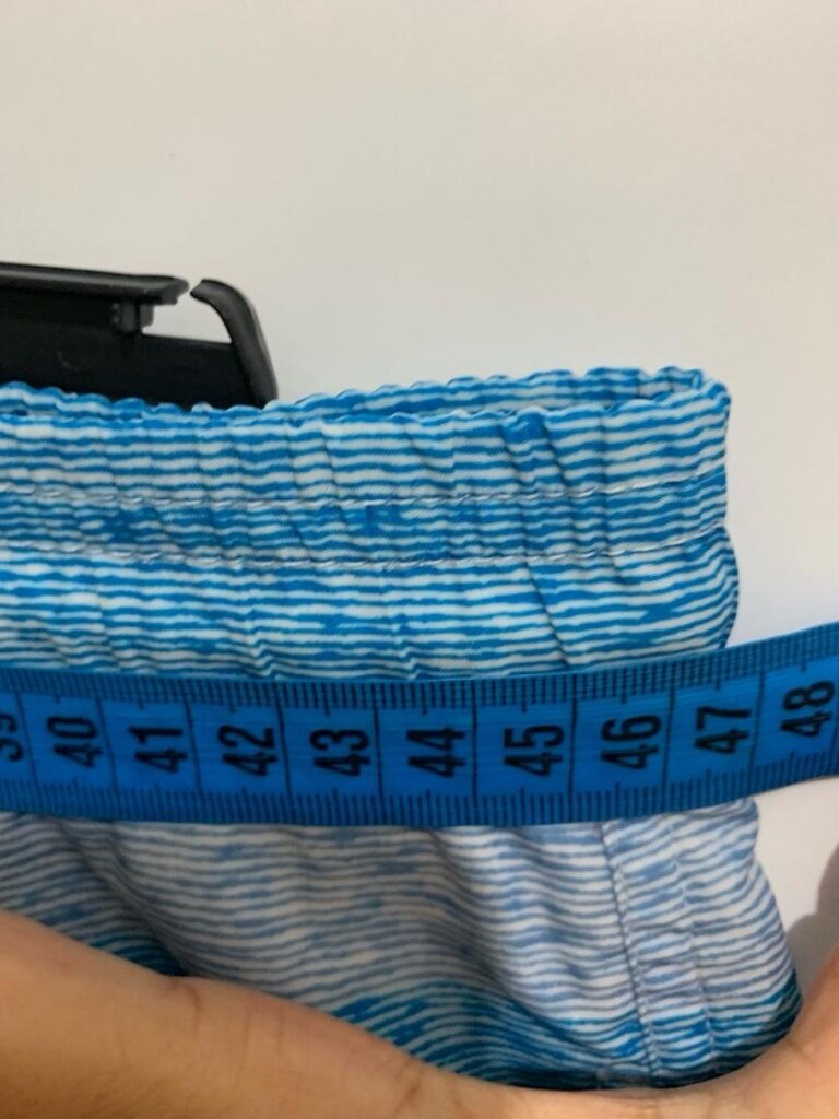 Orijinal Lacoste M-L Mavi deniz Şortu - 7