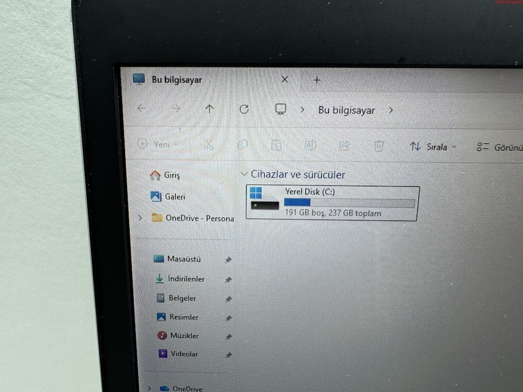 HP ELİTBOOK İ7 7. NESİL 8 GB RAM 256 NVME - 5
