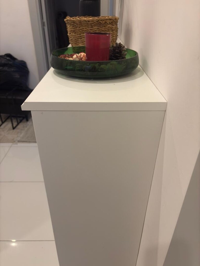 2 adet IKEA BRUSALI Beyaz Ayakkabılık / Dolap (Alanya Oba) - 5