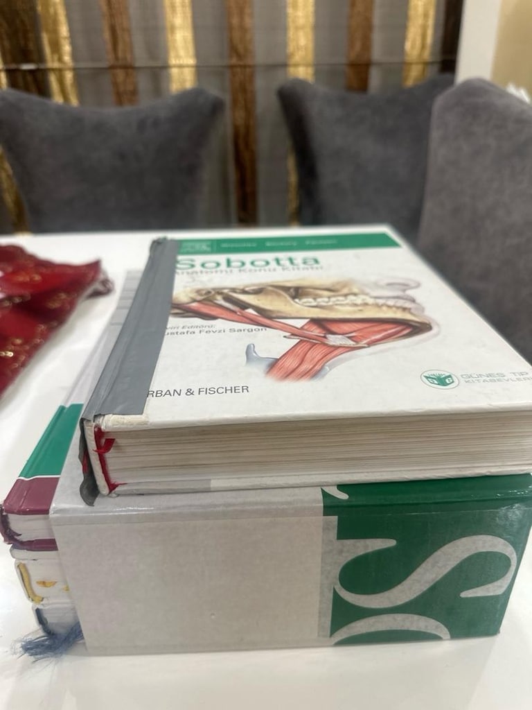 SOBOTTA ANATOMİ ORJİNAL SET TIP ÖĞRENCİLERİ İCİN