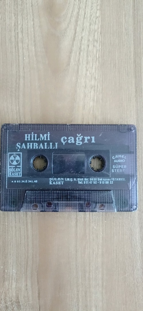 HİLMİ ŞAHBALLI ORİJİNAL KASET. - 2