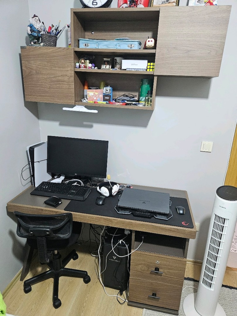 Çetmen Çalışma masası ve duvar kitaplığı - 2