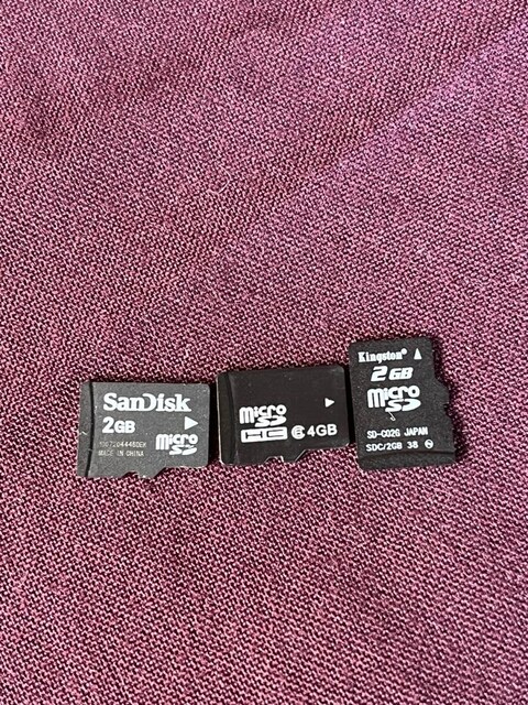 2 gb , 4 gb micro sd kart kington, sandisk